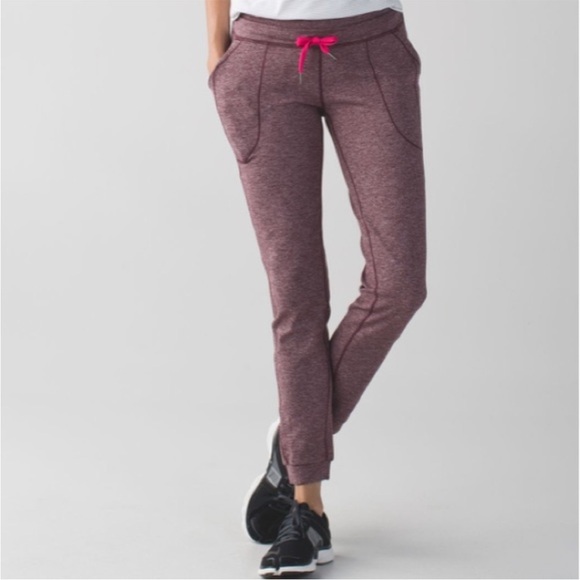 Lululemon Base Runner Pant III Fleece Lined Sz 12 - Picture 2 of 9